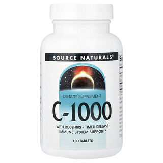Source Naturals, C-1000, 100 таблеток