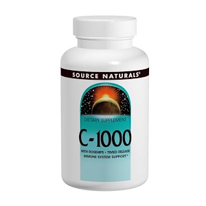 Купить Source Naturals, C-1000, 100 таблеток  на IHerb