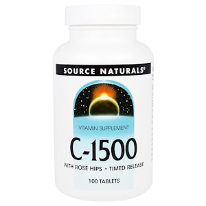 Source Naturals, C-1500 100 таблеток