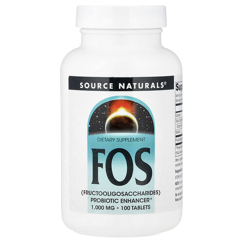 Source Naturals FOS, 100 Tablets (1,000 mg per Tablet)