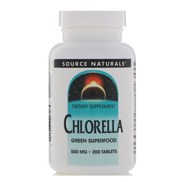Chlorella, 500 mg, 200 Tablets