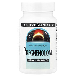 Source Naturals, Pregnenolon, 120 tabletter