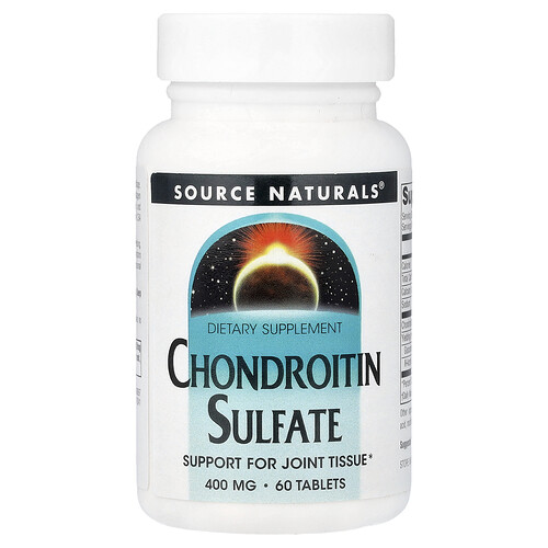 Source Naturals チョンドロイチンサルフェート 400mg タブレット60粒