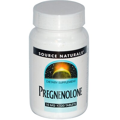 Source Naturals Прегненолон, 10 мг, 120 таблеток
