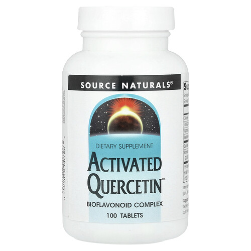 Source Naturals Activated Quercetin™, Bioflavonoid Complex, 100 Tablets