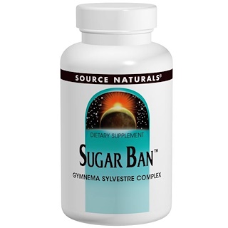 Source Naturals, Sugar Ban, 75 таблеток