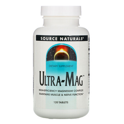 

Source Naturals Ultra-Mag, 120 таблеток