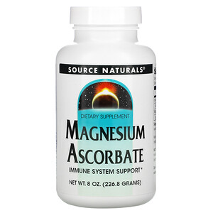 Отзывы о Сорс Начэралс, Magnesium Ascorbate, 8 oz (226.8 g)