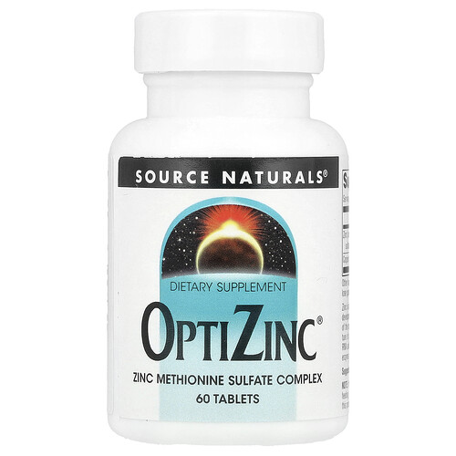 Source Naturals OptiZinc® 60タブレット