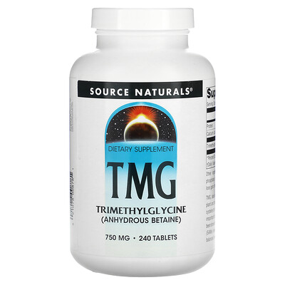 

Source Naturals TMG 750 mg 240 Tablets