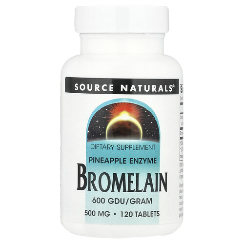 Source Naturals Bromelain 600 GDU/g 120 Tablets