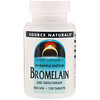 Бромелаин, 600 ГДУ / г, 500 мг, 120 таблеток