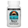 Source Naturals, Niacina sem Rubor, 500 mg, 60 Tabletes
