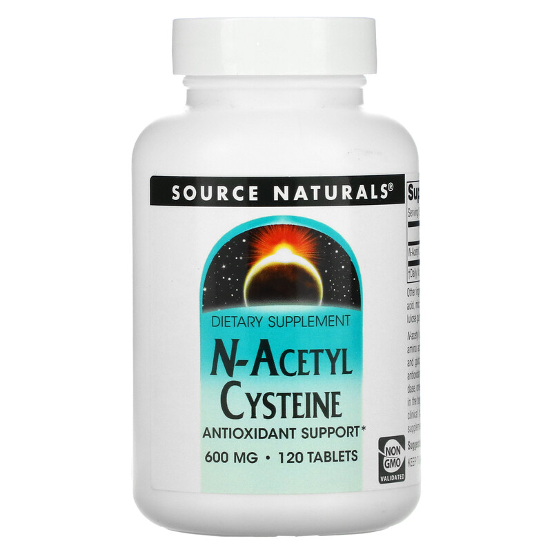 Source Naturals N Ac Tylcyst Ine Mg Comprim S