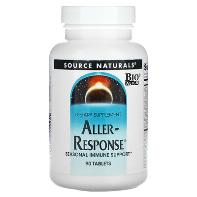 

Source Naturals Aller-Response 90 Tablets