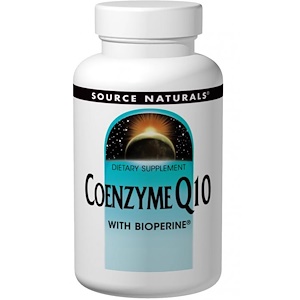 Отзывы о Сорс Начэралс, Coenzyme Q10, with Bioperine, 100 mg, 60 Softgels