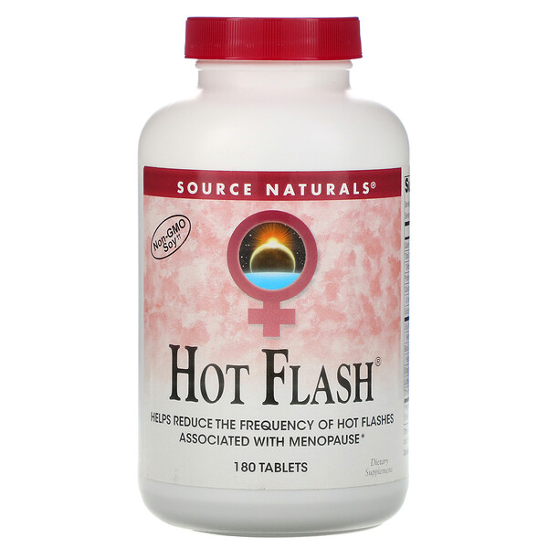 Source Naturals‏, Hot Flash, 180 Tablets