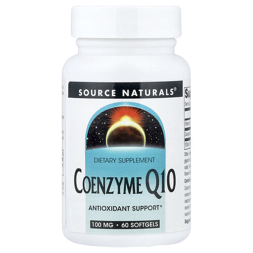 Source Naturals, Coenzyme Q10, 100 mg, 60 Softgels