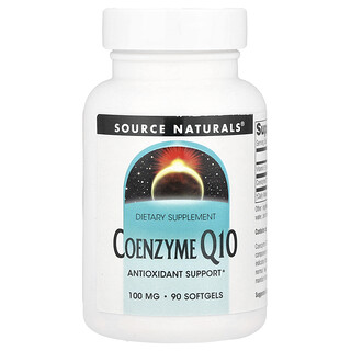 Source Naturals, Koenzim Q10, 100 mg, 90 Softgel
