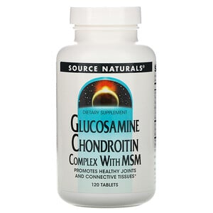 Отзывы о Сорс Начэралс, Glucosamine Chondroitin Complex with MSM, 120 Tablets