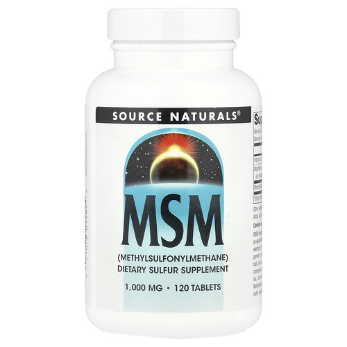 Source Naturals, MSM, 120 Tabletten