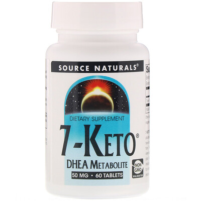 

7-Keto, метаболит ДГЭА, 50 мг, 60 таблеток