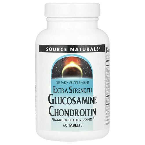 Source Naturals グルコサミン コンドロイチン タブレット60粒