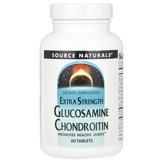 Source Naturals, Glucosamina y condroitina, 60 comprimidos
