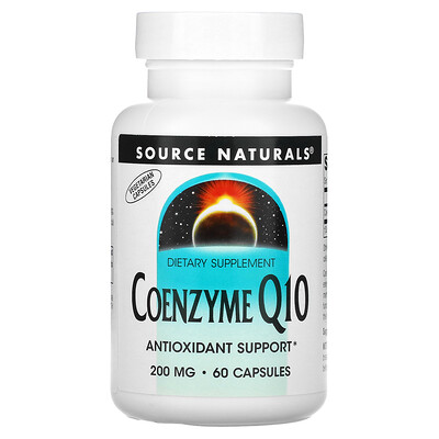 Source Naturals коэнзим Q10 200 мг 60 капсул