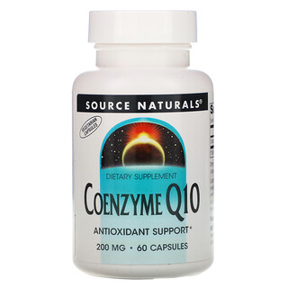 Source Naturals, Coenzyme Q10, 200 mg, 60 Gélules