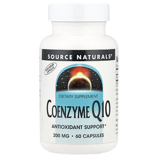 Source Naturals, 辅酶Q10胶囊，200毫克，60粒