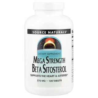 Source Naturals, 特強 β-谷甾醇，375 毫克，120 片
