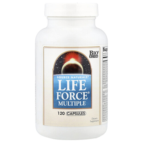 Source Naturals, Lebenskraft Multiple, 120 Kapseln
