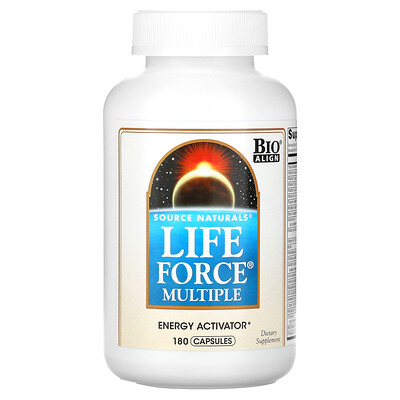 

Source Naturals Life Force Multiple 180 Capsules