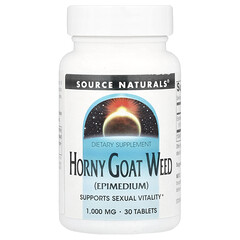 Horny Goat Weed, 1000 мг, 30 таблеток