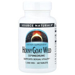 Horny Goat Weed, 1000 мг, 60 таблеток
