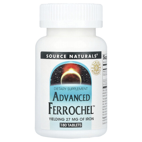 Source Naturals, Advanced Ferrochel™, 180 Tabletten