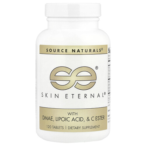 Source Naturals, Skin Eternal mit DMAE, Liponsäure und C-Ester, 120 Tabletten