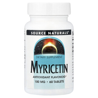 Source Naturals, 杨梅素，100 毫克，60 片