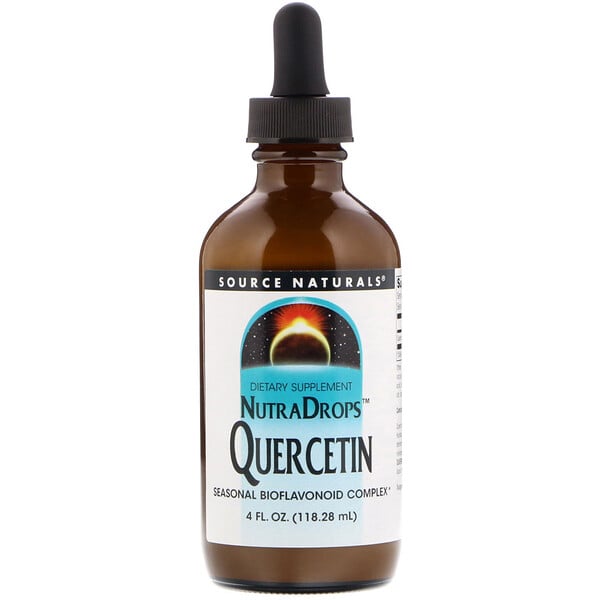 Source Naturals, NutraDrops Quercetin, 4 fl oz (118.28 ml)
