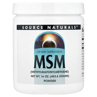 Source Naturals, MSM 粉，16 盎司（453.6 克）