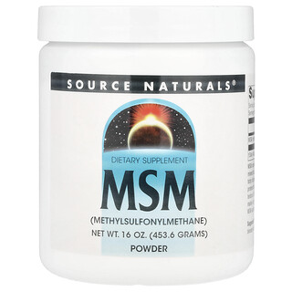 Source Naturals, MSM prášok, 453,6 g