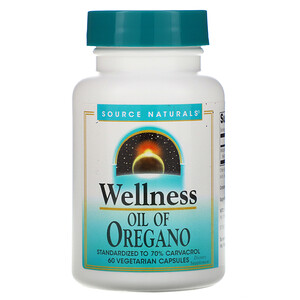 Отзывы о Сорс Начэралс, Wellness, Oil of Oregano, 60 Vegetarian Capsules