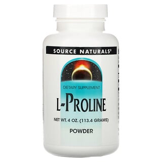 Source Naturals, L-Proline Pulver, 4 oz (113.4 g)