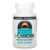 Source Naturals, L-carnosine, 500 mg, 60 comprimés