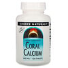 Source Naturals, Coral Calcium, 600 mg, 120 Tablets