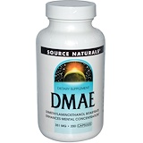 Source Naturals, DMAE, 351 мг, 200 капсул отзывы