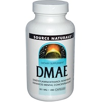 DMAE, 351 мг, 200 капсул - изображение