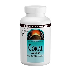 Source Naturals, Коралловый кальций, мультиминеральный комплекс, 120 таблеток