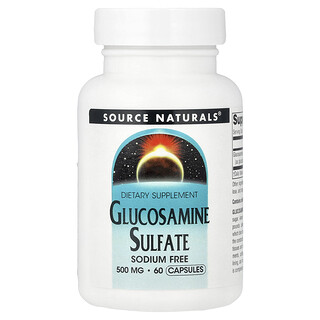 Source Naturals, Glucosaminsulfat, 500 mg, 60 Kapseln